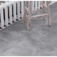 LVT плитка Vinilam Ceramo Glue 61602 Серый бетон