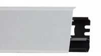 Напольный пластиковый плинтус Arbiton INDO 40 Белый матовый LM70